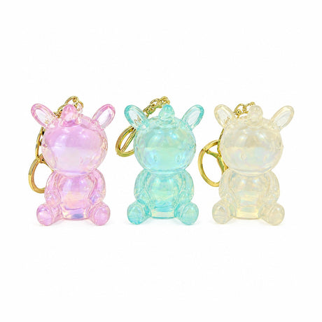 Set 12 Brelocuri Unicorn 6 cm pentru Chei și Ghiozdan – Diverse Culori, Design Adorabil