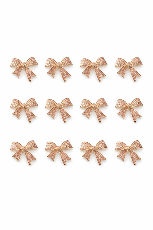 Set 12 brose Martisor, 5 cm, Funda, Cadou 1 Martie
