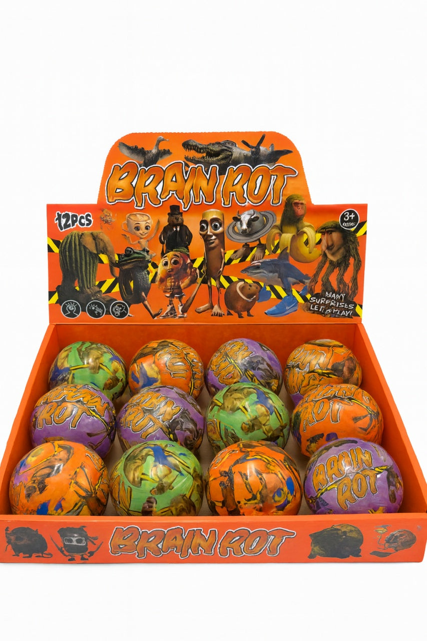 Set 12 Capsule Surpriza , œBRAIN, , Modele Amuzante , 3+