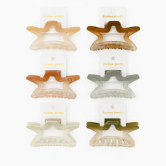 Set 12 Cleme Par 10cm Culori Naturale , Accesorii Rezistente cu Design Modern