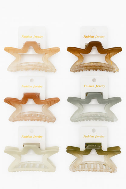 Set 12 Cleme Par 10cm Culori Naturale , Accesorii Rezistente cu Design Modern
