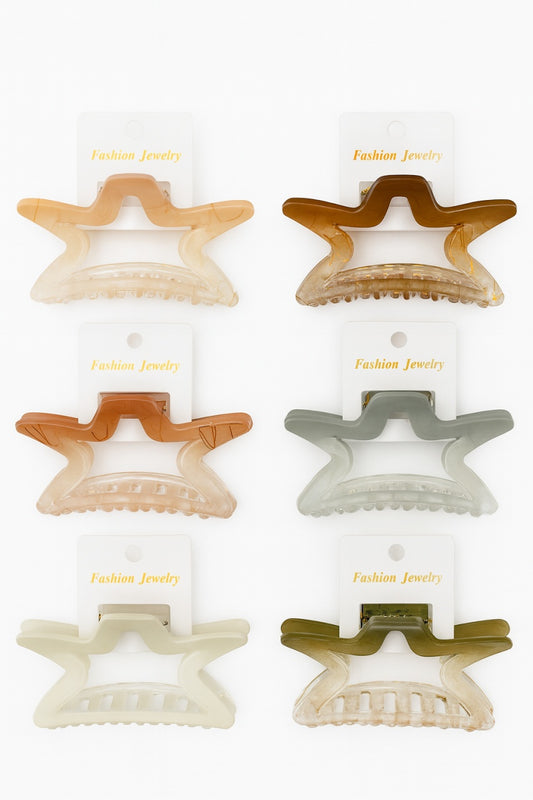 Set 12 Cleme Par 10cm Culori Naturale , Accesorii Rezistente cu Design Modern
