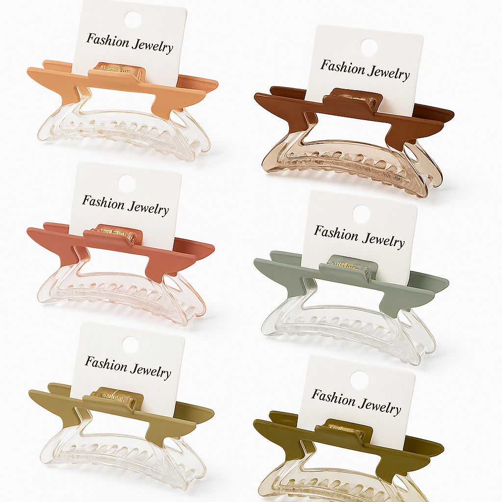 Set 12 Cleme Par 10cm Culori Naturale , Accesorii Rezistente cu Design Modern
