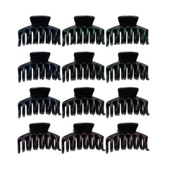 Set 12 Cleme Par 11cm Sidefate Multicolor , Accesorii Rezistente si Elegante