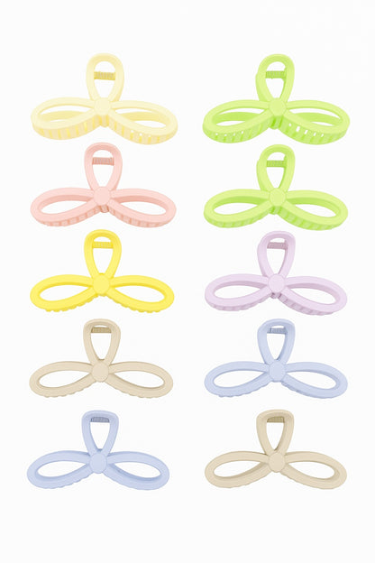 Set 12 Cleme Par 13cm Fundita Pastel , Accesorii Mari, Colorate, Rezistente