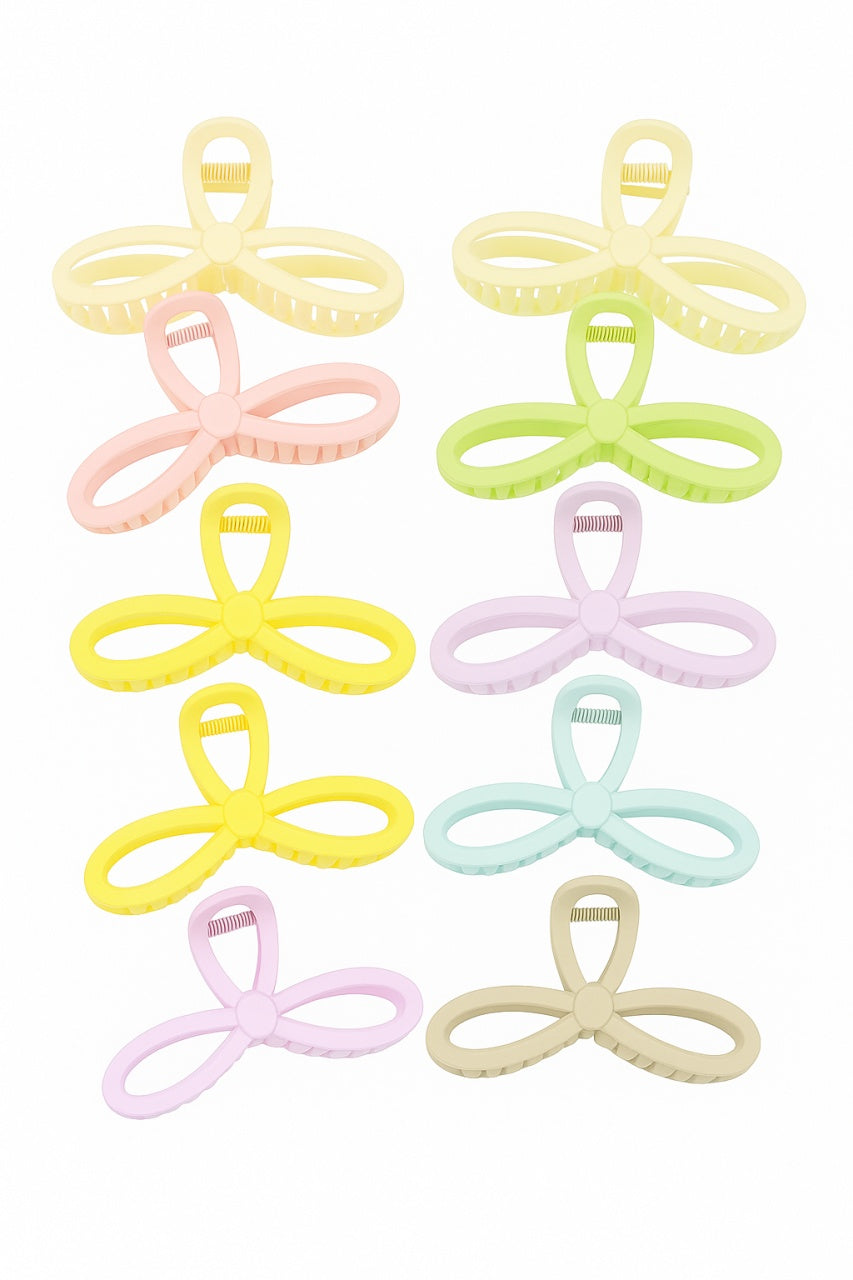 Set 12 Cleme Par 13cm Fundita Pastel , Accesorii Mari, Colorate, Rezistente