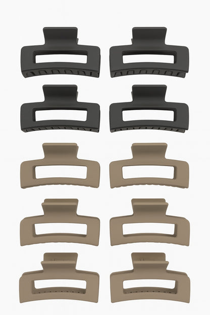Set 12 Cleme Par 13cm Matte Neutre , Accesorii Rezistente pentru Par Lung