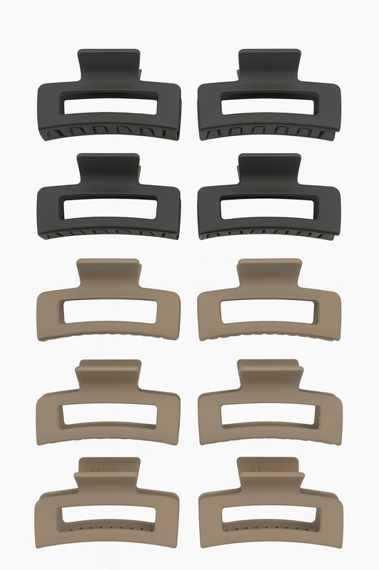 Set 12 Cleme Par 13cm Matte Neutre , Accesorii Rezistente pentru Par Lung