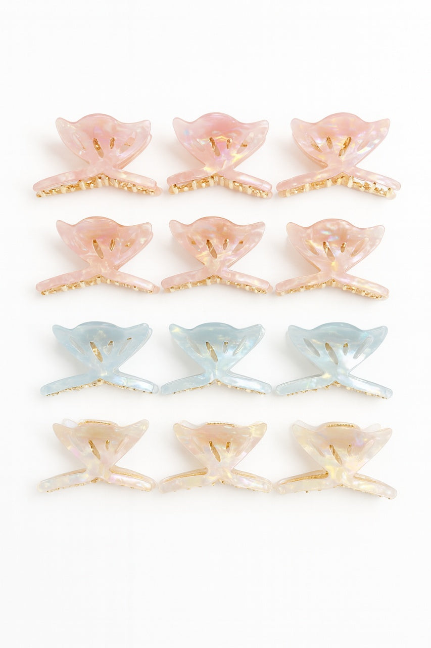 Set 12 Cleme Par 13cm Metal Sidefat , Accesorii Elegante Premium