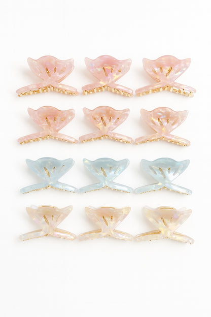 Set 12 Cleme Par 13cm Metal Sidefat , Accesorii Elegante Premium