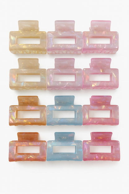 Set 12 Cleme Par 5cm Sidefate Multicolor , Accesorii Mini Elegante
