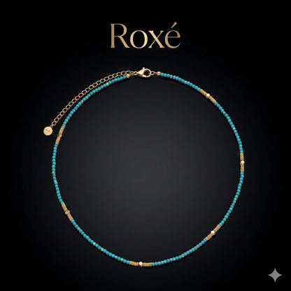 Set 12 Coliere Roxe, 40cm, Reglabile cu Margele Stralucitoare Multicolore Elegante
