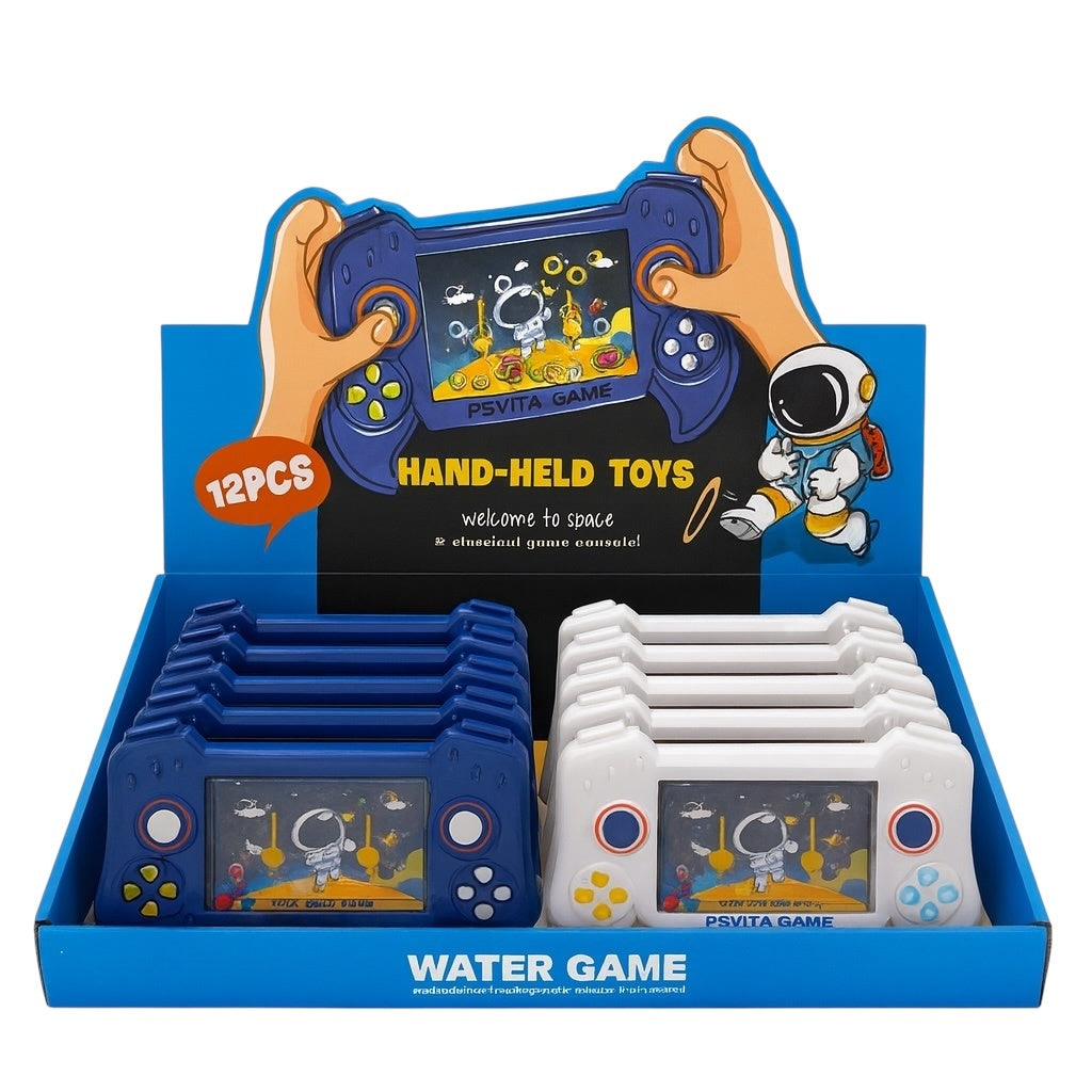 Set 12 Console cu Apa pentru Copii , Joc Handheld Space Theme