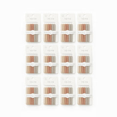 Set 12 elastice par nud, rezistente, 6 elastice pe card, pentru uz zilnic