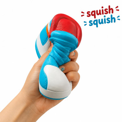 Set 12 Jucarii Antistres Squishy Sneaker Slow Rising 8x13cm, Culori Aleatorii