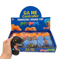 Set 12 Jucarii Squishy Antistres Controller, Moale si Elastica, Diverse Culori