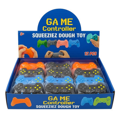 Set 12 Jucarii Squishy Antistres Controller, Moale si Elastica, Diverse Culori