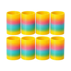 Set 12 Magic Spring 15cm , Jucarii Rainbow pentru Joaca si Coordonare