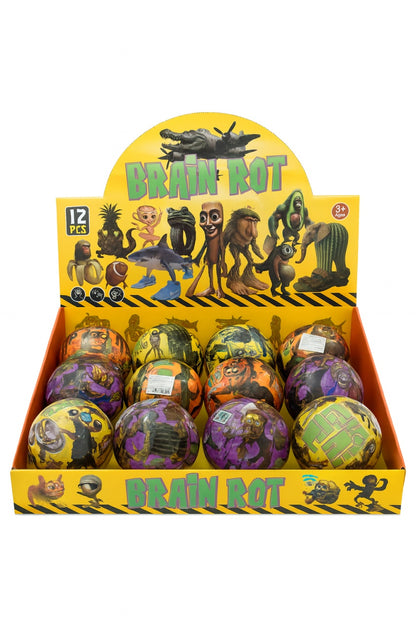 Set 12 Mingi Surprise Monster , Figurine Amuzante in Capsula, Jucarii Colectibile