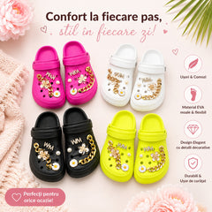 Set 12 Perechi Papuci Damă Casual – Mărimi 36-41, Mix Culori, Eleganți și Confortabili
