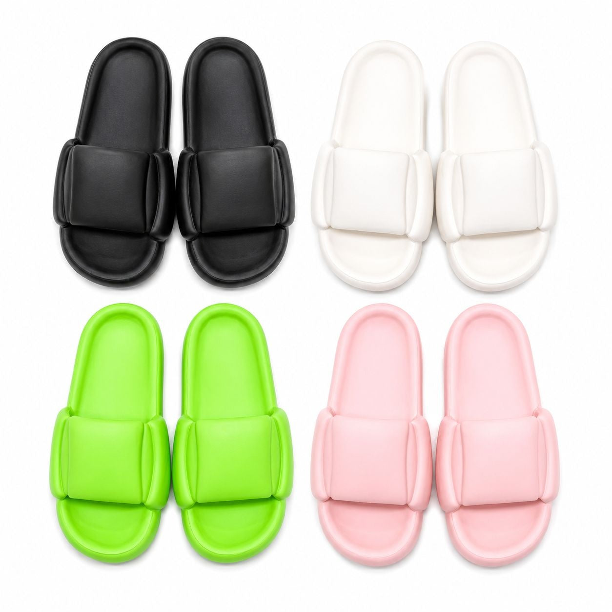 Set 12 Perechi Papuci Femei , Mix Culori, Mărimi 36-41, Ultra Confortabili și Flexibili