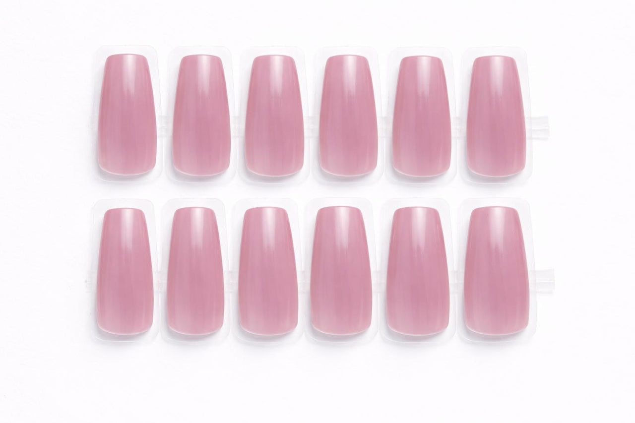 Set 12 perechi unghii false Press-On Beautiful, Quick Press, DIY Manicure