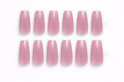Set 12 perechi unghii false Press-On Beautiful, Quick Press, DIY Manicure