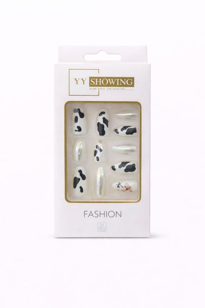 Set 12 Perechi Unghii False Press-On YY Showing Fashion, Modele Decorative Diverse