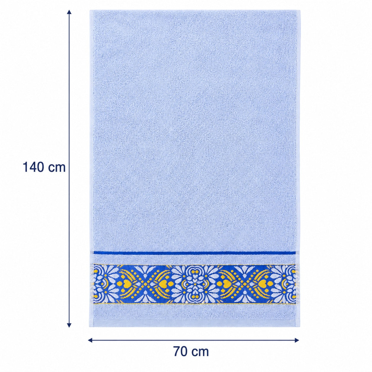 Set 12 Prosoape de Baie 70x140 cm – Prosoape Mari din Poliester, 6 Culori Pastel, Moi și Absorbante