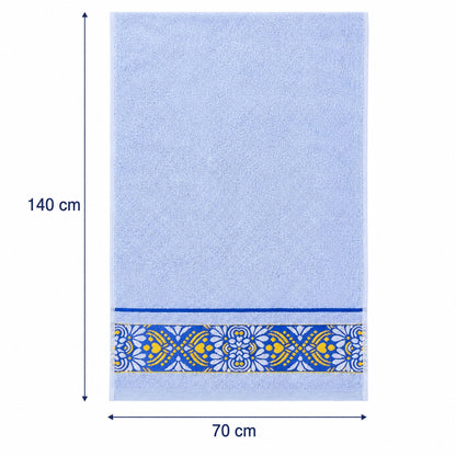 Set 12 Prosoape de Baie 70x140 cm – Prosoape Mari din Poliester, 6 Culori Pastel, Moi și Absorbante
