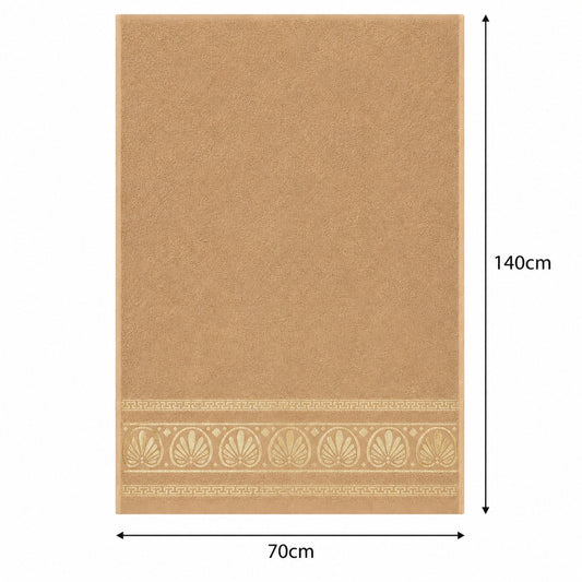 Set 12 Prosoape de Baie 70x140 cm – Prosoape Mari din Poliester, 6 Culori Elegante, Absorbante și Rezistente