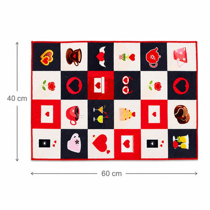 Set 12 Prosoape de Bucătărie 40x60 cm – Modele Diverse , Poliester cu Bumbac, Absorbante