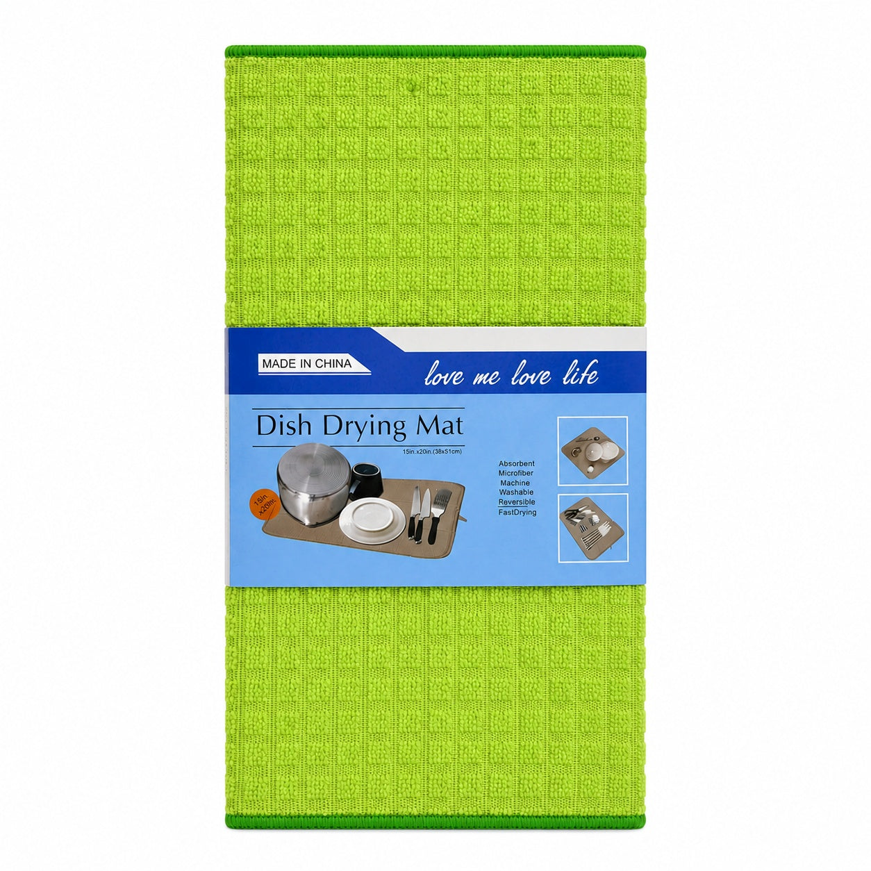 Set 12 Prosoape de Bucătărie pentru Vase 38x51 cm – Covorașe Absorbante, Culori Diverse