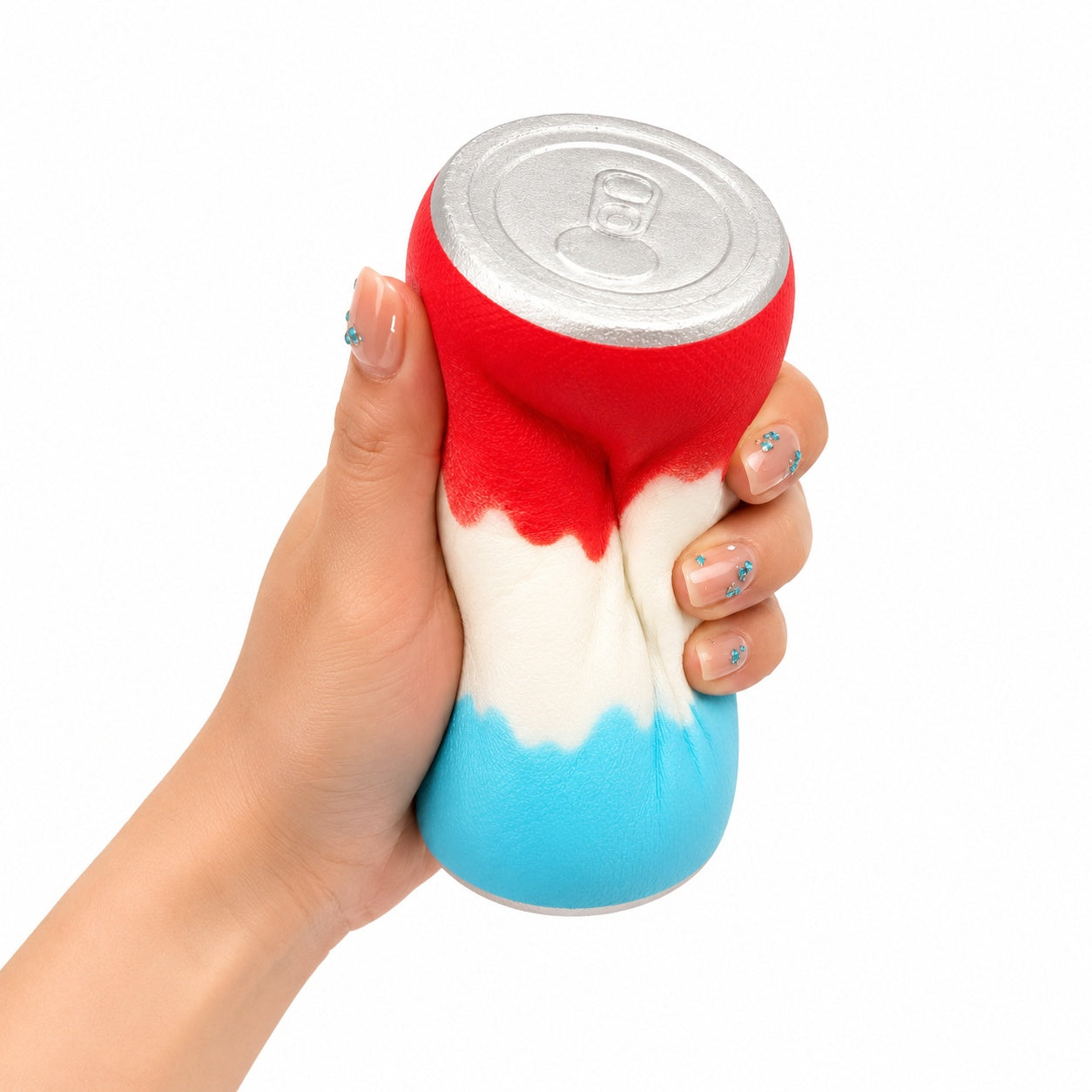 Set 12 Squishy Soda Can Antistres Slow Rising 15cm, super soft, culoare aleatorie