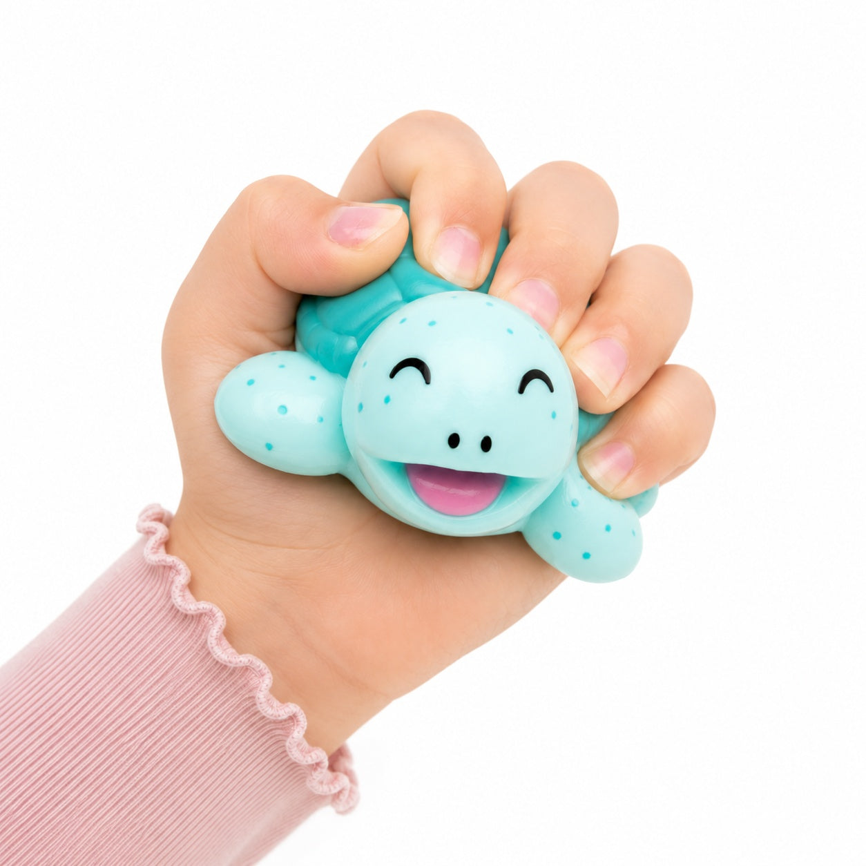 Set 12 Squishy Țestoasă Albastră Antistres, 15 cm – Jucării Moi și Relaxante pentru Copii