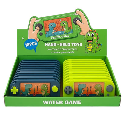 Set 16 Jocuri cu Apa pentru Copii Dino Water Game , Consola Portabila