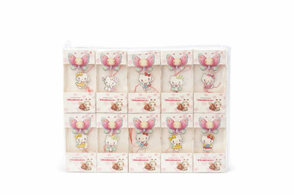 Set 20 Martisoare pentru Copii cu Snur Traditional, Ambalaj Cadou 10x2x5 cm