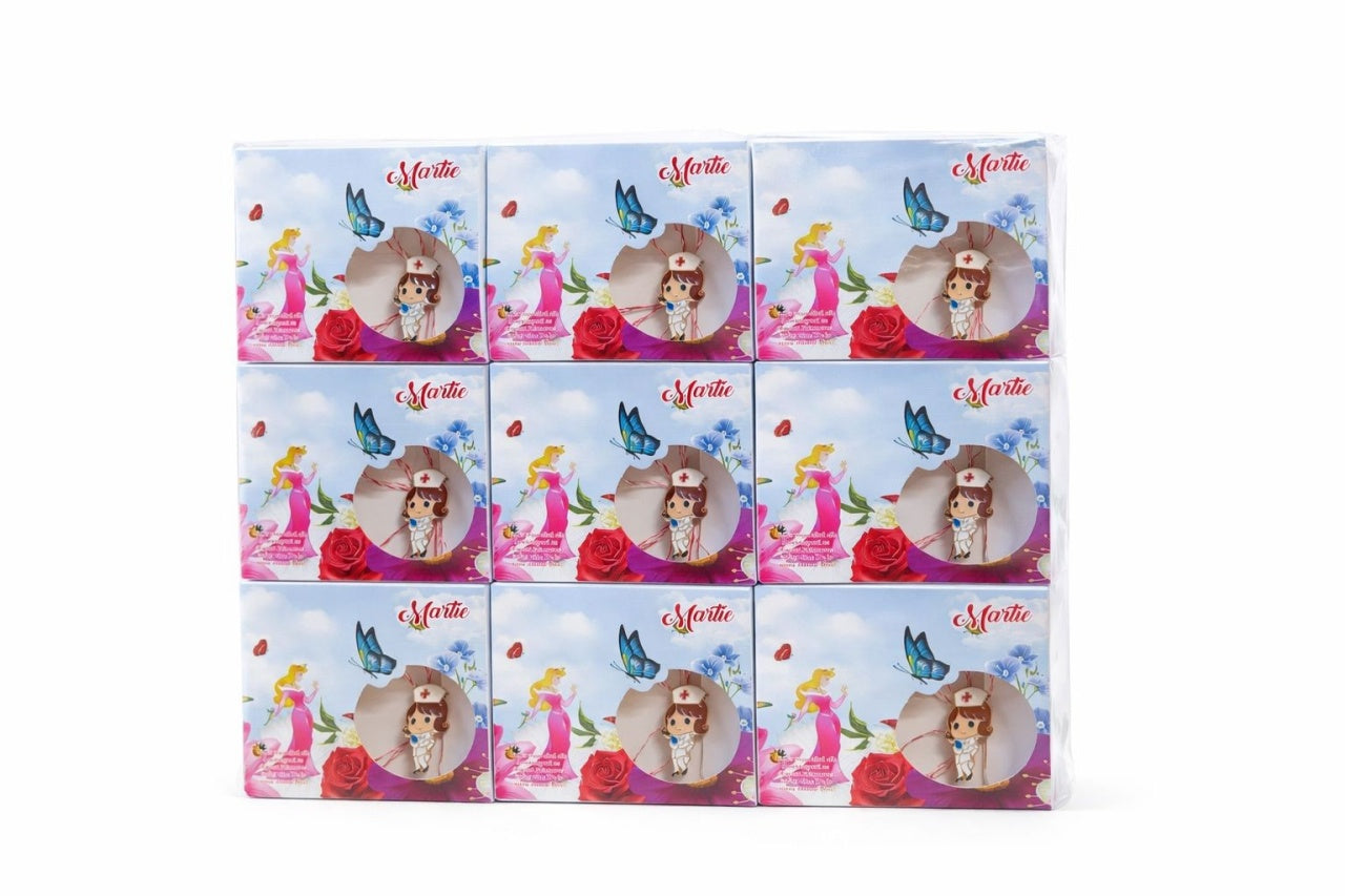 Set 24 Brose Martisor, 7x9 cm, Medic, Cadou 1 Martie personal medical