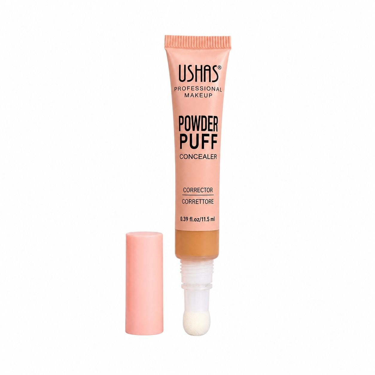 Set 24 Corector Lichid USHAS Powder Puff Concealer – Acoperire Ridicată, Aplicator Burete