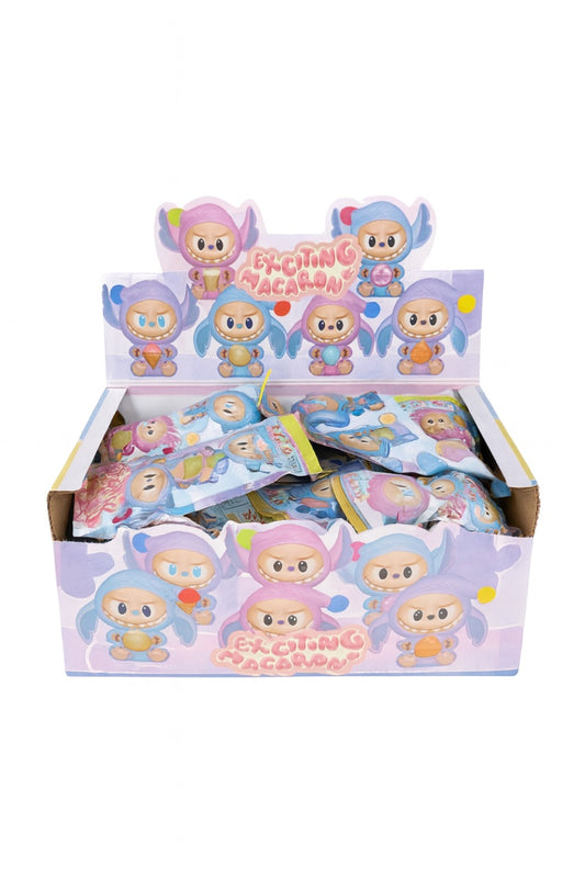 Set 24 Figurine Exciting Macaron , Blind Pack Surprise, Jucarii Colectibile Kawaii