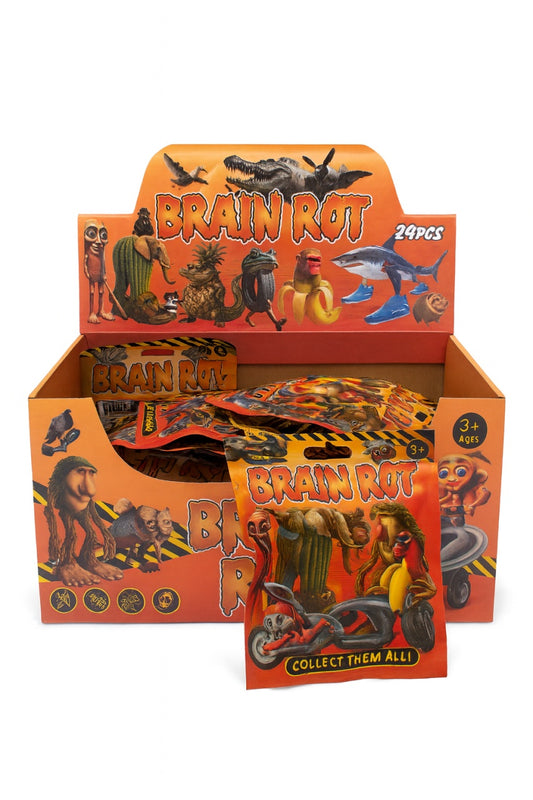 Set 24 Plicuri Surpriza , Figurine Creaturi Amuzante , 3+