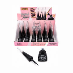 Set 24 Tuș Lichid pentru Ochi USHAS Liquid Eyeliner – Negru Intens, Waterproof, Long Lasting