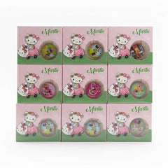 Set 27 Insigne Martisor pentru Copii cu Design Colorat, Ambalaj Individual, 7x1x9 cm
