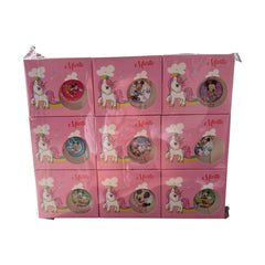 Set 27 Insigne Martisor pentru Copii in Cutie Decorativa, Modele Vesele, Cadou 1 Martie