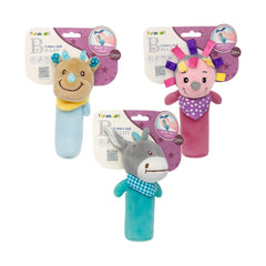 Set 3 Jucarii Bebelusi , 15 cm , Jucarii Senzoriale din Plus