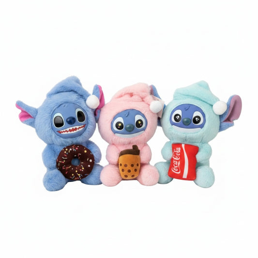 Set 3 Jucarii Plus Stil Animat 25 cm, Moi, Colorate, Cadou Copii