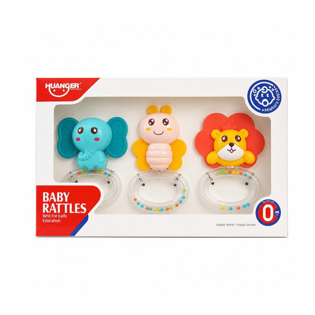 Set 3 Zornaitoare pentru Bebelusi, Jucarii Educative 0+, 32 x 18 cm