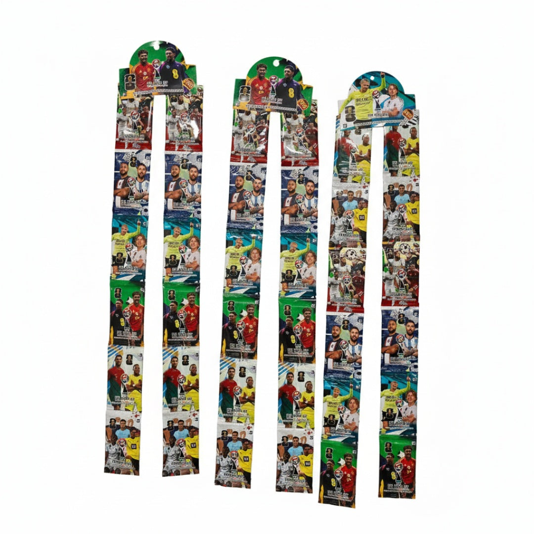 Set 36 cartonase fotbal pentru copii