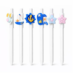 Set 36 pixuri cu brelocuri cu decor tematic marin,diverse culori