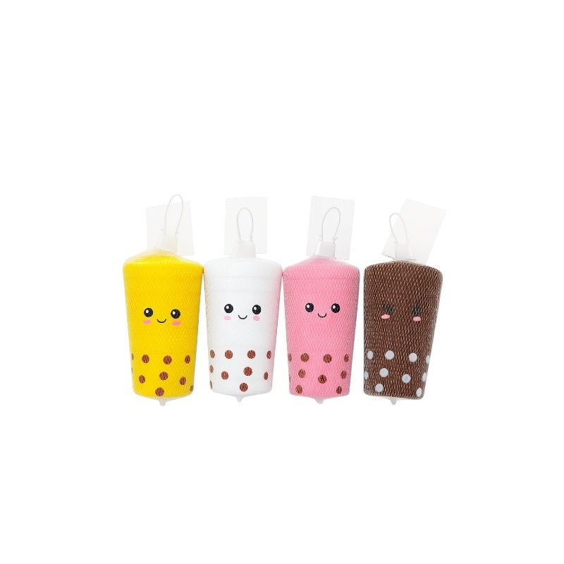 SET 4 Jucarii Antistres Boba Drink , Moi, Colorate, Amuzante